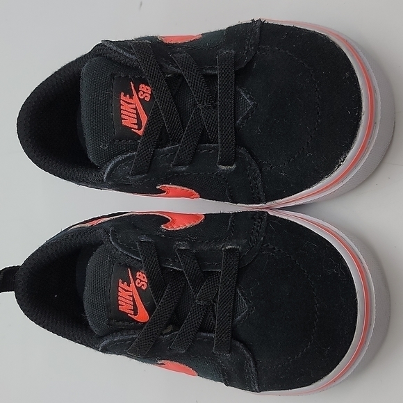 Infant Nike 2015 Satire II TD Skate Shoes 743187-061 - Picture 2 of 11